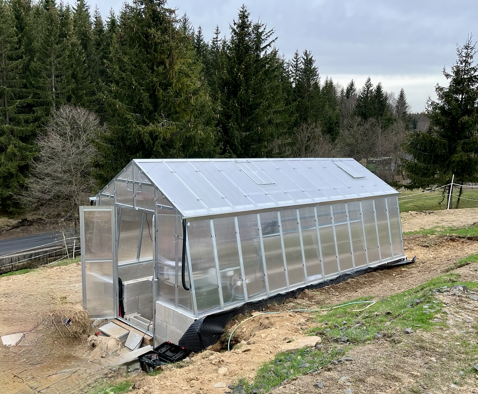 Luxusní rodinný skleník