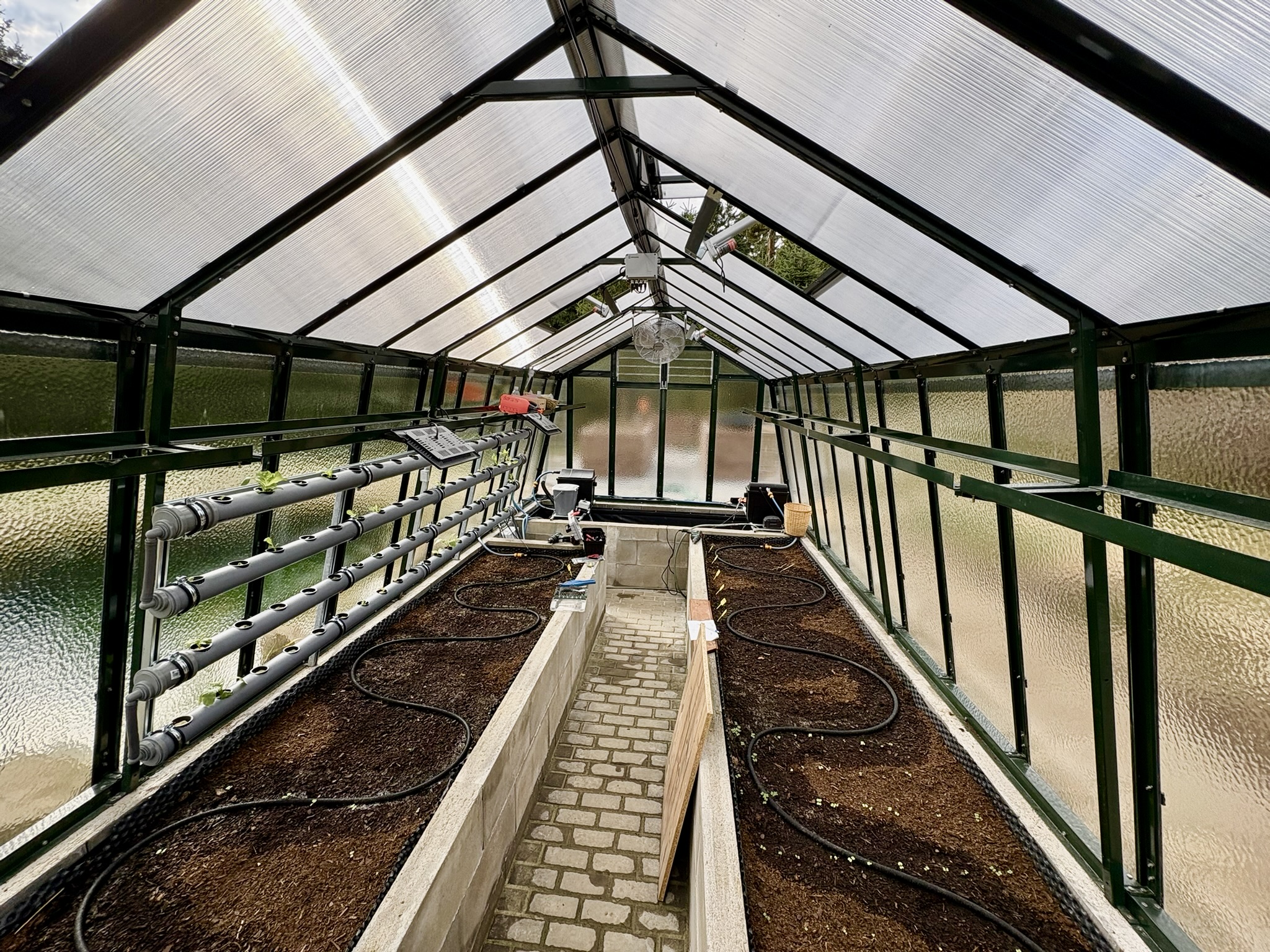 Luxusní rodinný skleník