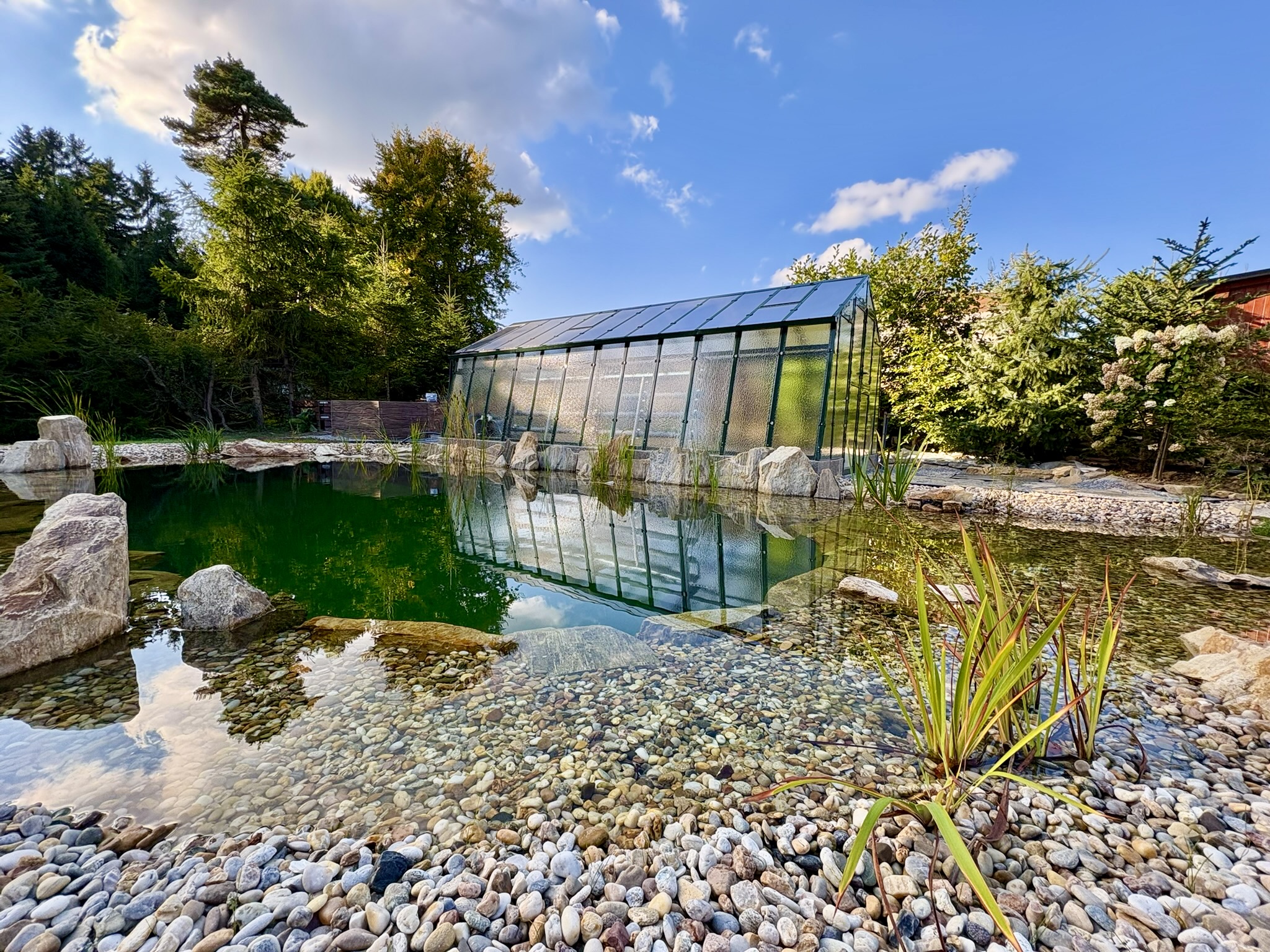 Luxusní rodinný skleník