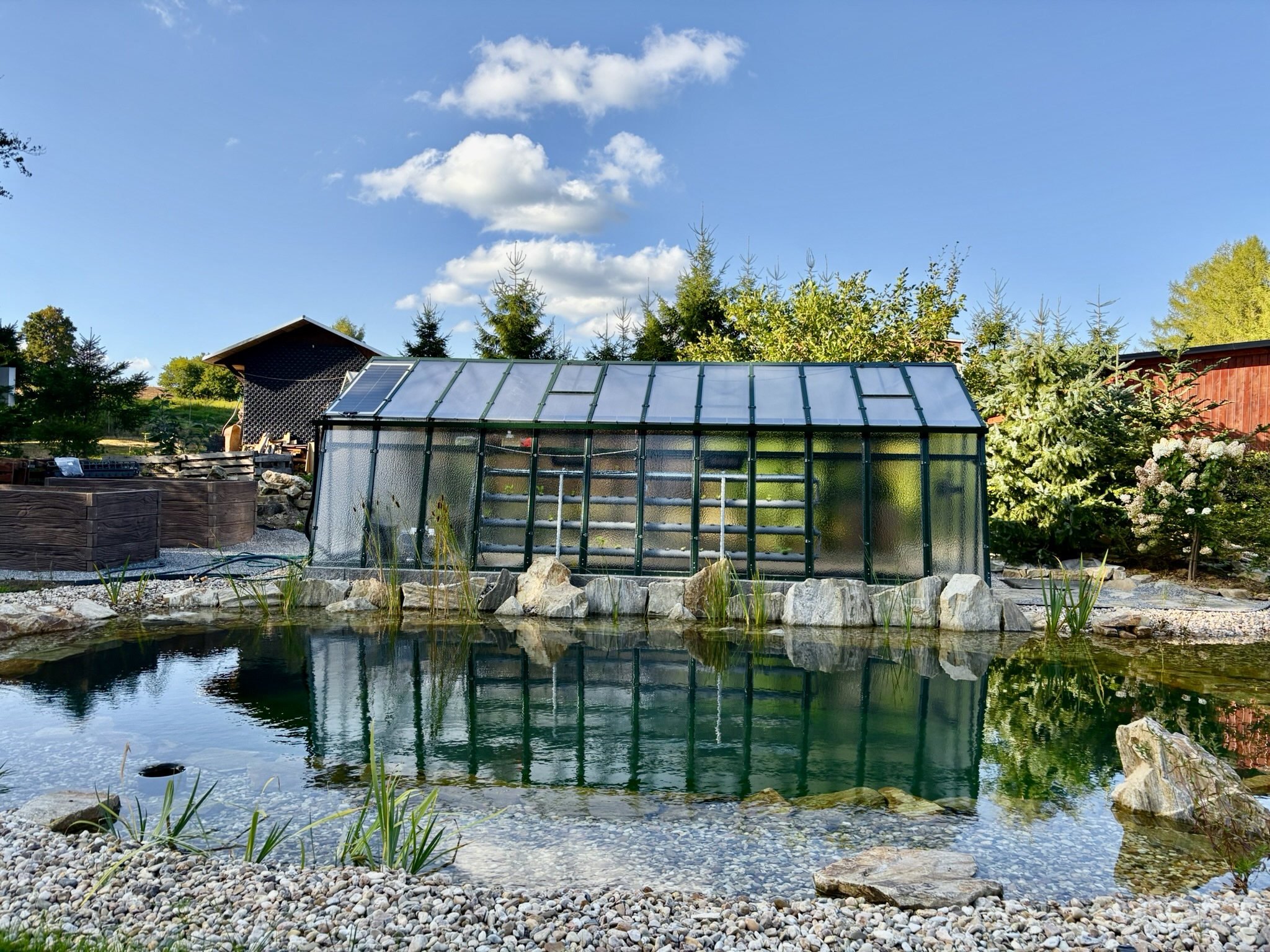 Luxusní rodinný skleník