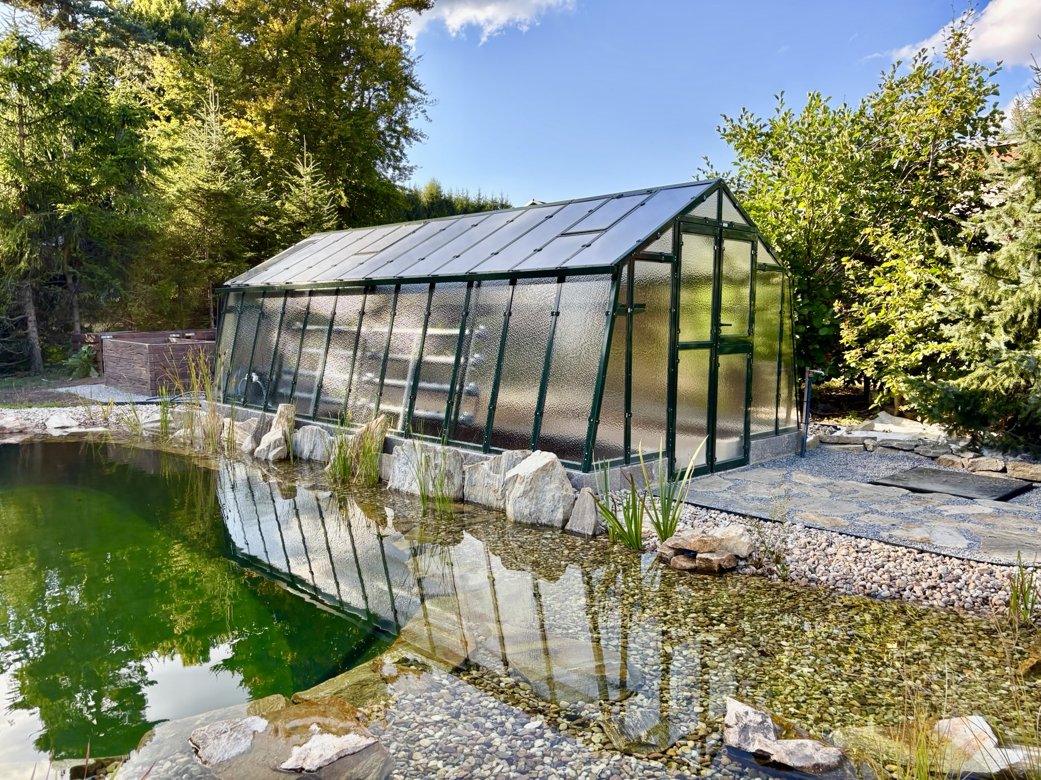 Luxusní rodinný skleník